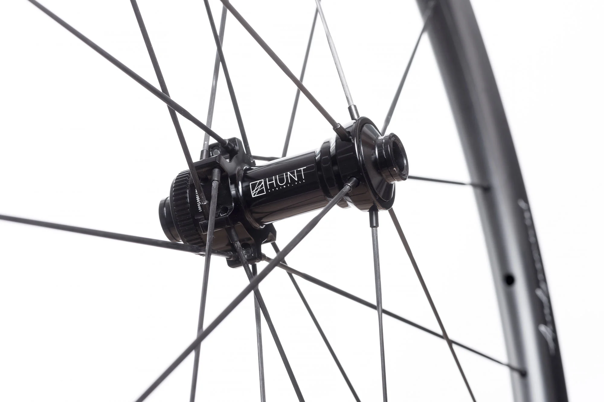 HUNT 32 Aerodynamicist UD Carbon Spoke Disc Single Wheel - Image 7