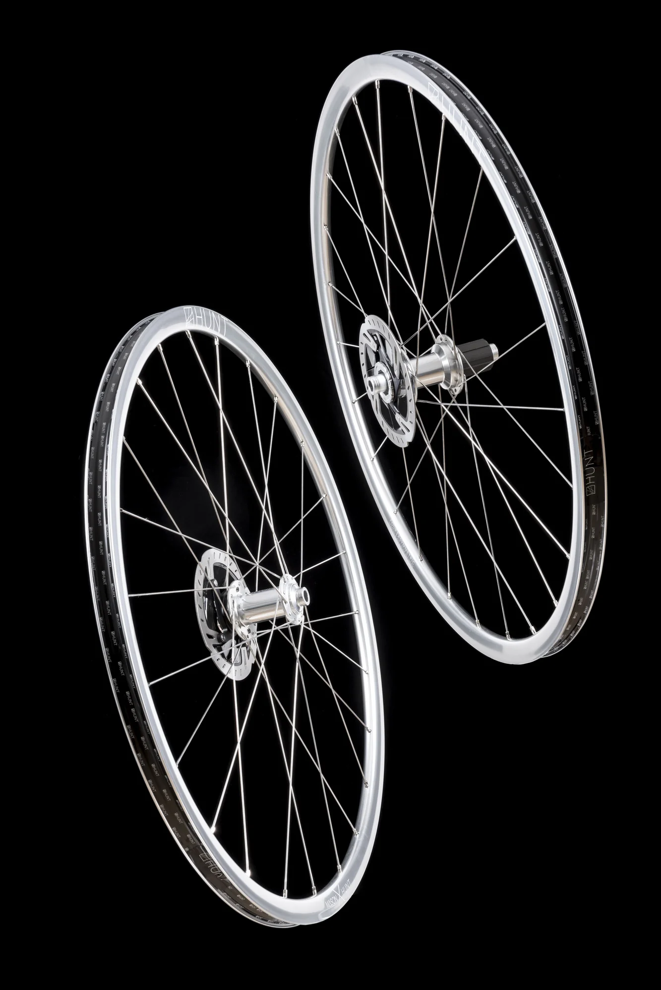 HUNT 4 Season Disc Wheelset - Silver - Image 11