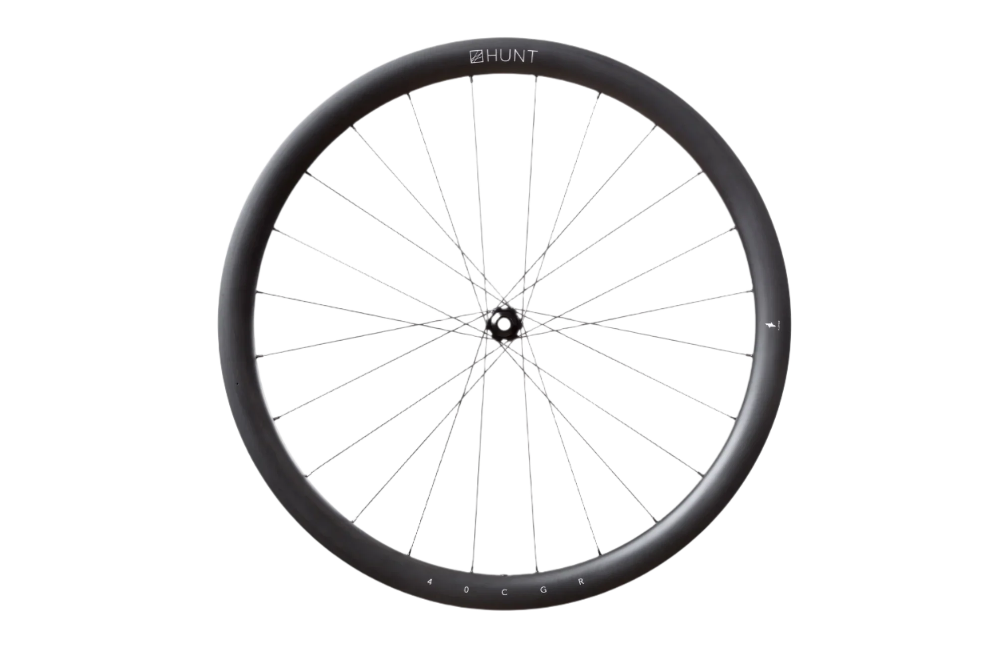 HUNT 40 Carbon Gravel Race Front Wheel