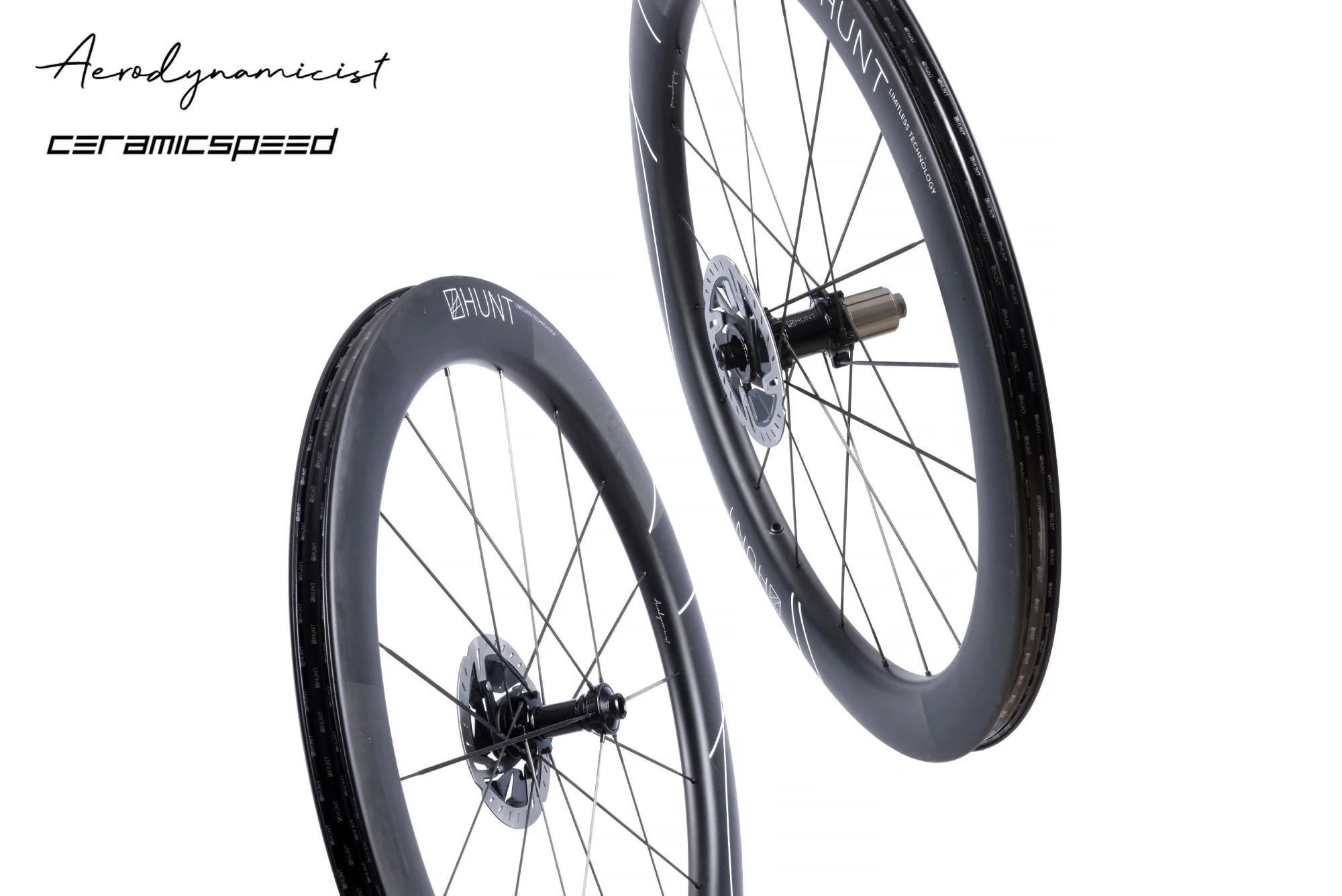 HUNT 60 Limitless UD Carbon Spoke Disc Single Wheel