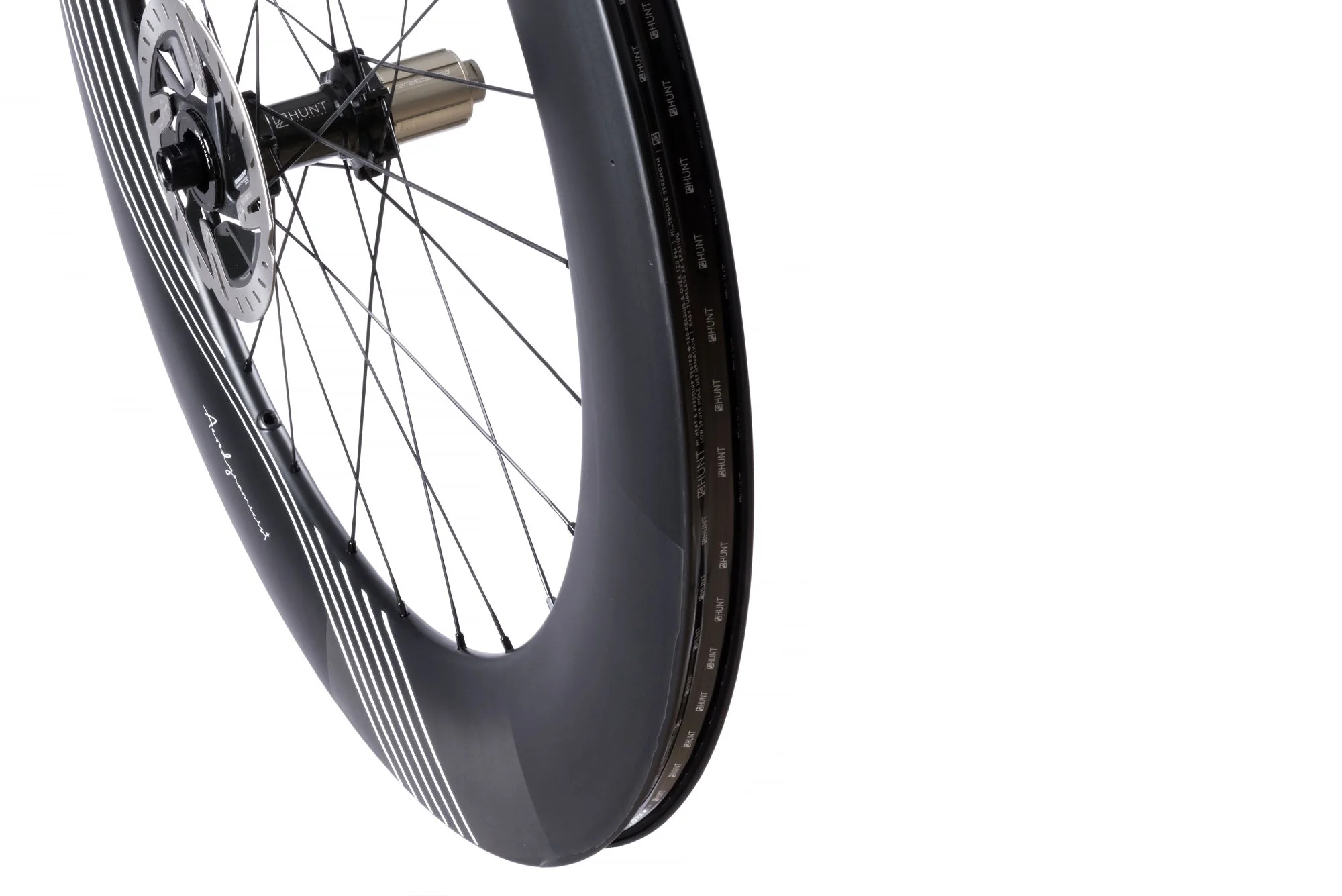 RE:NEW HUNT 8387 Aerodynamicist Carbon Disc Wheelset - Image 3