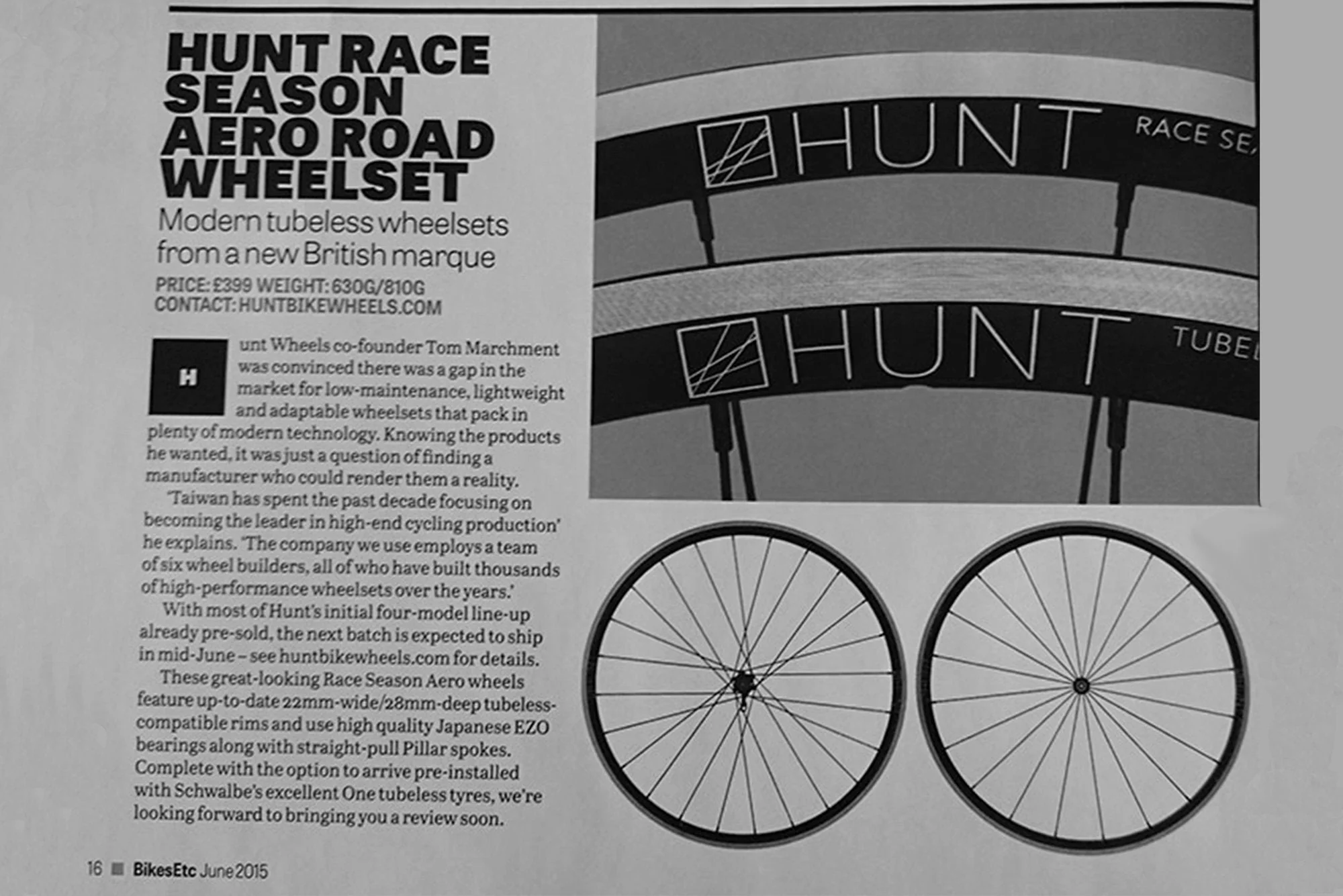 RE:NEW HUNT Race Aero Wheelset - Image 14