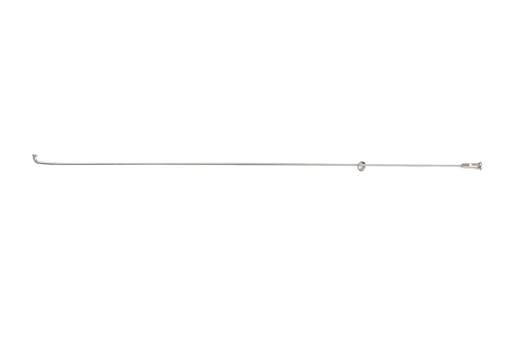 Spoke | SAPDL-14G | J-Bend | Rounded | 282mm | Silver