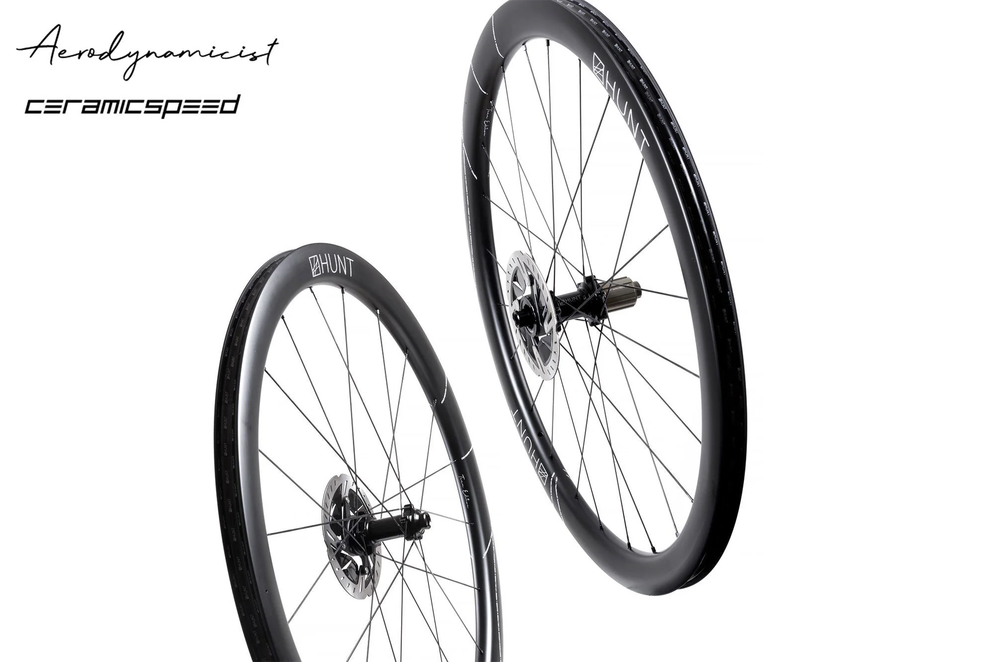Team Edition HUNT 44 Aerodynamicist Carbon Disc Wheelset | Previous Model IC375